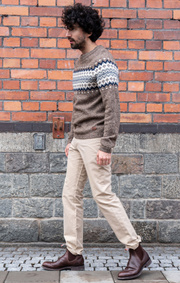 Boomerang - 5-POCKET CANVAS - Khaki beige