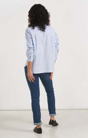 Boomerang - Malin Oxfordskjorta Regular - Pale blue