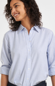 Boomerang - MALIN OXFORD SHIRT STRIPE - Ice blue