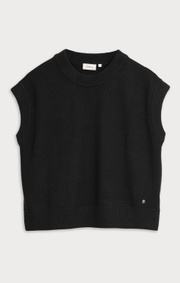 Boomerang - LUN BOOMWOOL VEST - Antracite