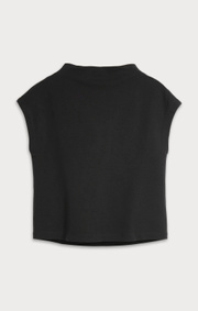 Boomerang - FREJA INTERLOCK TOP - Black