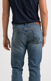 Boomerang - OSCAR 2 MID WASH DENIM - Indigo