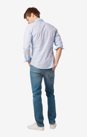 ALL OVER PRINT POPLIN TAILORED FIT