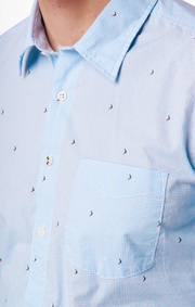 ALL OVER PRINT POPLIN TAILORED FIT