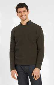 Boomerang - FABIAN L.S. PIQUE T-SHIRT - Bio green