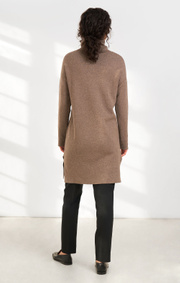 Boomerang - LUNEX BOOMWOOL POLO DRESS - Taupe