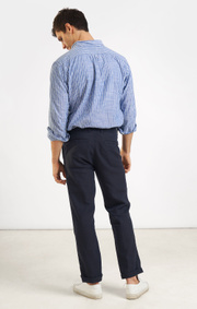 Boomerang - EDVIN STRIPE SHIRT - Deep sea