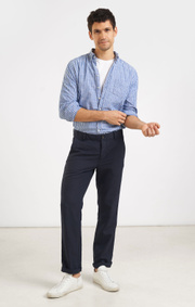 Boomerang - EDVIN STRIPE SHIRT - Deep sea