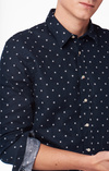 LINEN DOT SHIRT TAILORED FIT