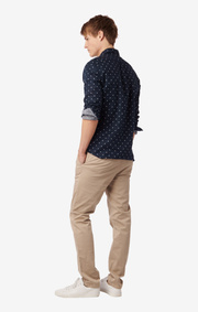 LINEN DOT SHIRT TAILORED FIT