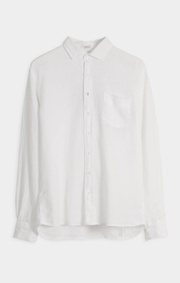 Boomerang - Linus Linneskjorta Tailored - White