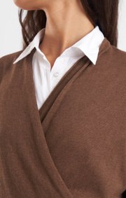 Boomerang - Sarali Omlottröja - Wood brown