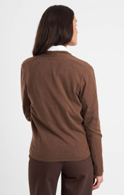 Boomerang - Sarali Omlottröja - Wood brown