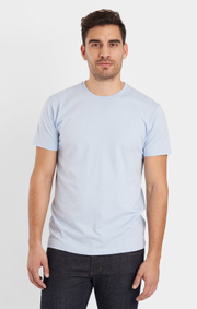 Boomerang - John T-shirt Stickad i Sverige - Cloud blue