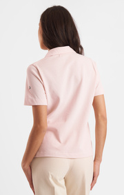 Boomerang - Hilda Pikétröja Stickad i Sverige - Powder pink