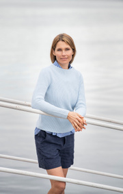 Boomerang - Leonie Bomullströja - Airy blue