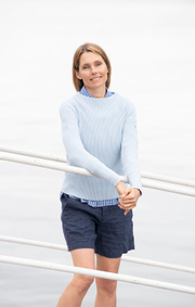 Boomerang - Leonie Bomullströja - Airy blue