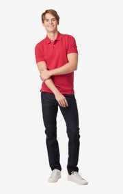 JOE ORGANIC COTTON POLO PIQUE