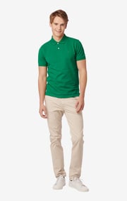 JOE ORGANIC COTTON POLO PIQUE