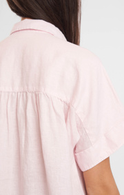 Boomerang - Beatrice Linneklänning - Powder pink