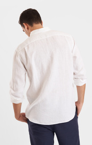 Boomerang - Paul Linneskjorta Regular - White