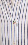 Edvin Randig Skjorta Tailored