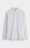 Edvin Randig Skjorta Tailored
