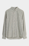 Edvin Randig Skjorta Tailored