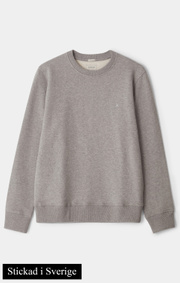Boomerang - Fredrik Stickad i Sverige Sweatshirt - Lt grey melange