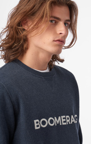 Boomerang - PHILIP CREW NECK SWEATER - Night sky