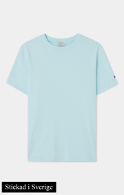 Boomerang - Ingarö T-shirt Stickad i Sverige - Aqua