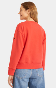 Boomerang - Singö Sweatshirt Stickad i Sverige - Poppy