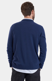 Boomerang - Värmdö Stickad Tröja Lammull - French blue