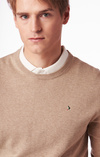 MAX O-NECK SWEATER Beige