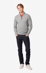 Foreman half zip sweater