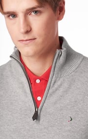 Foreman half zip sweater