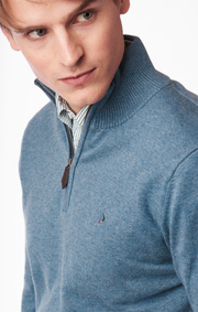 FOREMAN HALF ZIP SWEATER