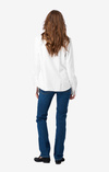 LILLY SOLID ORGANIC OXFORD SHIRT