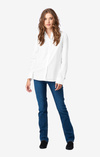 LILLY SOLID ORGANIC OXFORD SHIRT