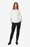 LILLY SOLID ORGANIC OXFORD SHIRT