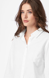 LILLY SOLID ORGANIC OXFORD SHIRT