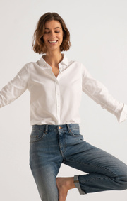 Boomerang - Lilly Oxfordskjorta Tailored - White