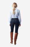 LILLY SOLID ORGANIC OXFORD SHIRT