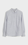 Lilly Randig Oxfordskjorta Tailored