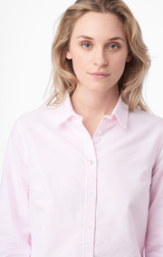 Boomerang - Lilly striped oxford shirt - Powder pink