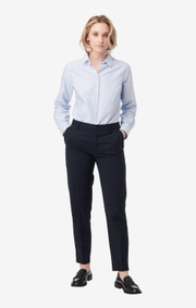 Boomerang - Lilly striped oxford shirt - Ice blue