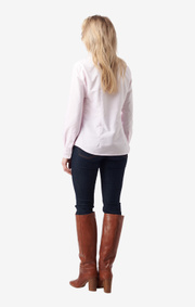 Boomerang - Lilly striped oxford shirt - Powder pink