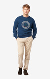STEVE COTTON SATIN CHINO