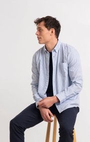 Boomerang - New oxford tailored fit - Ice blue