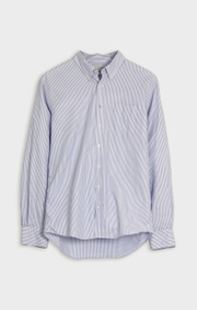 Boomerang - Oxfordskjorta Randig Tailored - Ice blue